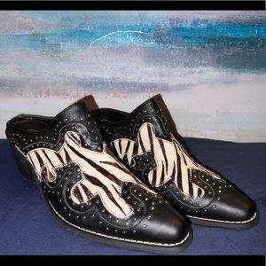 Black and White Mules